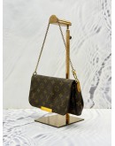 LOUIS VUITTON FAVOURITE PM IN BROWN MONOGRAM CANVAS 