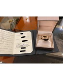 (UNUSED) 2016 BVLGARI B.ZERO1 RING 18K 750 ROSE GOLD AND BLACK CERAMIC SIZE 63 -FULL SET-