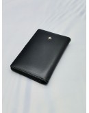 MONT BLANC MEISTERSTUCK CARD HOLDER IN BLACK SMOOTH LEATHER -FULL SET-