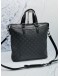 LOUIS VUITTON EXPLORER TOTE BAG BLACK MONOGRAM ECLIPSE CANVAS WITH STRAP