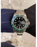 (UNUSED) 2023 ROLEX SUBMARINER REF 126610LV GREEN BEZEL 41MM AUTOMATIC WATCH -FULL SET-