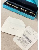 (BRAND NEW) 2024 TIFFANY & CO. HARDWEAR LINK BRACELET IN 18K 750 YELLOW GOLD WITH FRESHWATER PEARLS