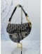 2023 CHRISTIAN DIOR MEDIUM SADDLE SHOULDER BAG GHW -FULL SET-