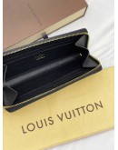 (LIKE NEW) LOUIS VUITTON CLEMENCE ZIPPY WALLET IN BLACK MONOGRAM EMPREINTE LEATHER -FULL SET-