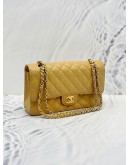 2006 CHANEL MEDIUM CLASSIC DOUBLE FLAP BAG IN SOFT BROWN CAVIAR LEATHER