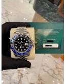 (BRAND NEW) 2023 ROLEX GMT-MASTER II BATGIRL JUBILEE REF 126710BLNR 40MM AUTOMATIC WATCH -FULL SET-