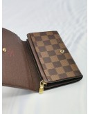 LOUIS VUITTON PORTOMONE VIETRESOR BI-FOLD WALLET IN BROWN DAMIER EBENE CANVAS