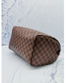 (LIKE NEW) LOUIS VUITTON SPEEDY 30 IN BROWN DAMIER EBENE CANVAS HANDLE BAG 