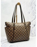 LOUIS VUITTON TOTALLY PM SHOULDER BAG IN BROWN DAMIER EBENE CANVAS