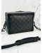 (SALE) 2023 LOUIS VUITTON SOFT TRUNK CROSSBODY BAG IN BLACK MONOGRAM ECLIPSE CANVAS AND COWHIDE LEATHER 