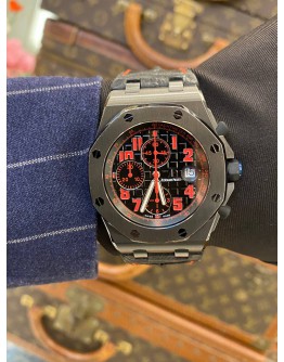 2013 AP AUDEMARS PIGUET ROYAL OAK OFFSHORE LAS VEGAS TRIP REF 26186SN RED DIAL LIMITED TO 500 PIECES WORLDWIDE 42MM AUTOMATIC WATCH -FULL SET-