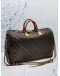 LOUIS VUITTON SPEEDY BANDOULIERE 40 BROWN MONOGRAM CANVAS WITH ADJUSTABLE STRAP 