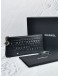 (LIKE NEW) CHANEL LIMITED SPECIAL EDITION S/S DATA CENTER BLACK SILVER ROBOT COCOBOT LEATHER KEYBOARD CLUTCH IN BLACK LAMBSKIN -FULL SET-