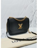 2023 MICROCHIP LOUIS VUITTON LOCKME PM CHAIN CROSSBODY BAG