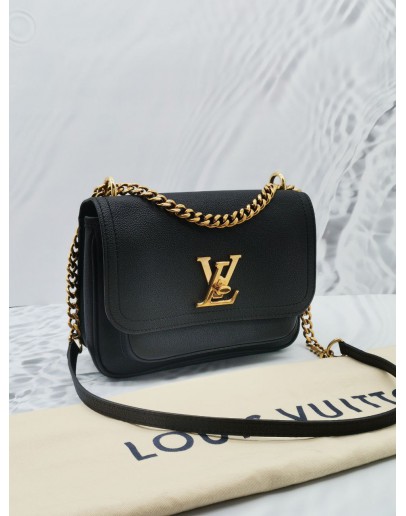 2023 MICROCHIP LOUIS VUITTON LOCKME PM CHAIN CROSSBODY BAG