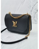 2023 MICROCHIP LOUIS VUITTON LOCKME PM CHAIN CROSSBODY BAG