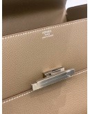 (BRAND NEW) 2020 HERMES CINHETIC 18 BAG IN ETOUPE EPSOM LEATHER