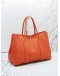 (SALE) 2014 HERMES GARDEN PARTY 36 CAMAILS ORANGE NEGONDA TOGO LEATHER BAG IN PALLADIUM HARDWARE STAMP R  