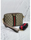 GUCCI GG SUPREME CANVAS OPHIDIA CLUTCH / CROSSBODY BAG 