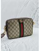 GUCCI GG SUPREME CANVAS OPHIDIA CLUTCH / CROSSBODY BAG 