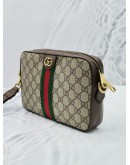 GUCCI GG SUPREME CANVAS OPHIDIA CLUTCH / CROSSBODY BAG 