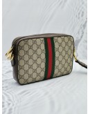 GUCCI GG SUPREME CANVAS OPHIDIA CLUTCH / CROSSBODY BAG 