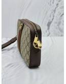 GUCCI GG SUPREME CANVAS OPHIDIA CLUTCH / CROSSBODY BAG 