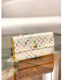 (LIKE NEW) LOUIS VUITTON MONOGRAM MULTICOLOR CANVAS LONG WALLET