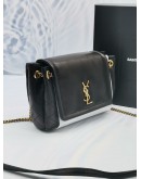 (UNUSED) 2023 YSL SAINT LAURENT MINI NOLITA IN LAMBSKIN LEATHER CROSSBODY BAG -FULL SET-