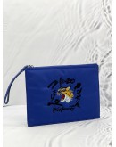 KENZO X KANSAI YAMAMOTO POUCH IN BLUE NYLON