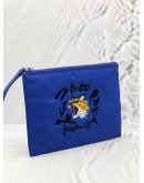 KENZO X KANSAI YAMAMOTO POUCH IN BLUE NYLON