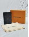 (UNUSED) 2024 MICROCHIP LOUIS VUITTON CARD HOLDER IN BLACK MONOGRAM ECLIPSE CANVAS -FULL SET-