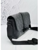 2023 MICROCHIP LOUIS VUITTON S-CAPE MESSENGER BAG IN BLACK MONOGRAM ECLIPSE CANVAS 