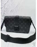 2023 MICROCHIP LOUIS VUITTON S-CAPE MESSENGER BAG IN BLACK MONOGRAM ECLIPSE CANVAS 