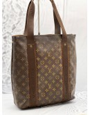 LOUIS VUITTON BROWN MONOGRAM CANVAS BEAUBORG TOTE SHOULDER BAG 