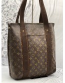 LOUIS VUITTON BROWN MONOGRAM CANVAS BEAUBORG TOTE SHOULDER BAG 