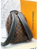 2017 LOUIS VUITTON PALM SPRINGS PM BACKPACK IN BROWN MONOGRAM CANVAS -FULL SET-