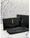 2019 YSL SAINT LAURENT UPTOWN LEATHER CLUTCH -FULL SET-