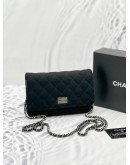 CHANEL REISSUE JERSEY WALLET ON CHAIN 