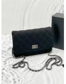 CHANEL REISSUE JERSEY WALLET ON CHAIN 