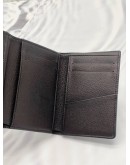 LOUIS VUITTON ENVELOPE CARTE DE VISITE WALLET IN BLACK DAMIER GRAPHITE CANVAS 