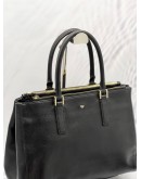 ANYA HINDMARCH EBURY TOTE HANDLE LEATHER BAG 