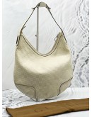 GUCCI GUCCISSIMA PRINCY HOBO OFF WHITE LEATHER SHOULDER BAG