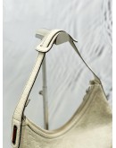 GUCCI GUCCISSIMA PRINCY HOBO OFF WHITE LEATHER SHOULDER BAG