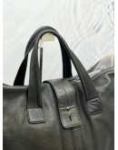 TOD'S LARGE BLACK PBBLED LEATHER IN BLACK