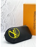 2023 MICROCHIP LOUIS VUITTON LIMITED EDITION BUMP BAG WITH LV LOGO IN BLACK EPI LEATHER