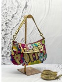 COACH X POPPY LIMITED EDITION MULTICOLOR SHOULDER BAG