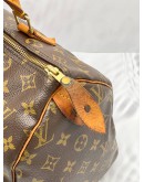 LOUIS VUITTON SPEEDY 30 HANDLE BAG IN BROWN MONOGRAM CANVAS WITH LOCK