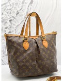 LOUIS VUITTON PALERMO PM BROWN MONOGRAM CANVAS WITH STRAP 