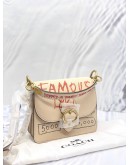 (LIKE NEW) COACH X JEAN MICHEL BASQUIAT IVORY SQUARE CROSSBODY BAG BEIGE